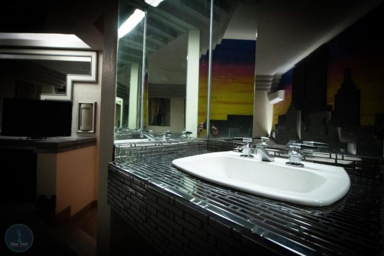 baño privado de una suite del New York Motel_Hotel Orizaba
